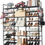 Zapatero metal 9 niveles para 50-55 pares estante alto