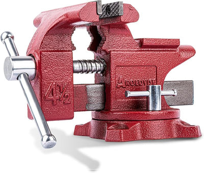 Tornillo banco 4.5" mandíbula 3" hierro fundido 2645LBS