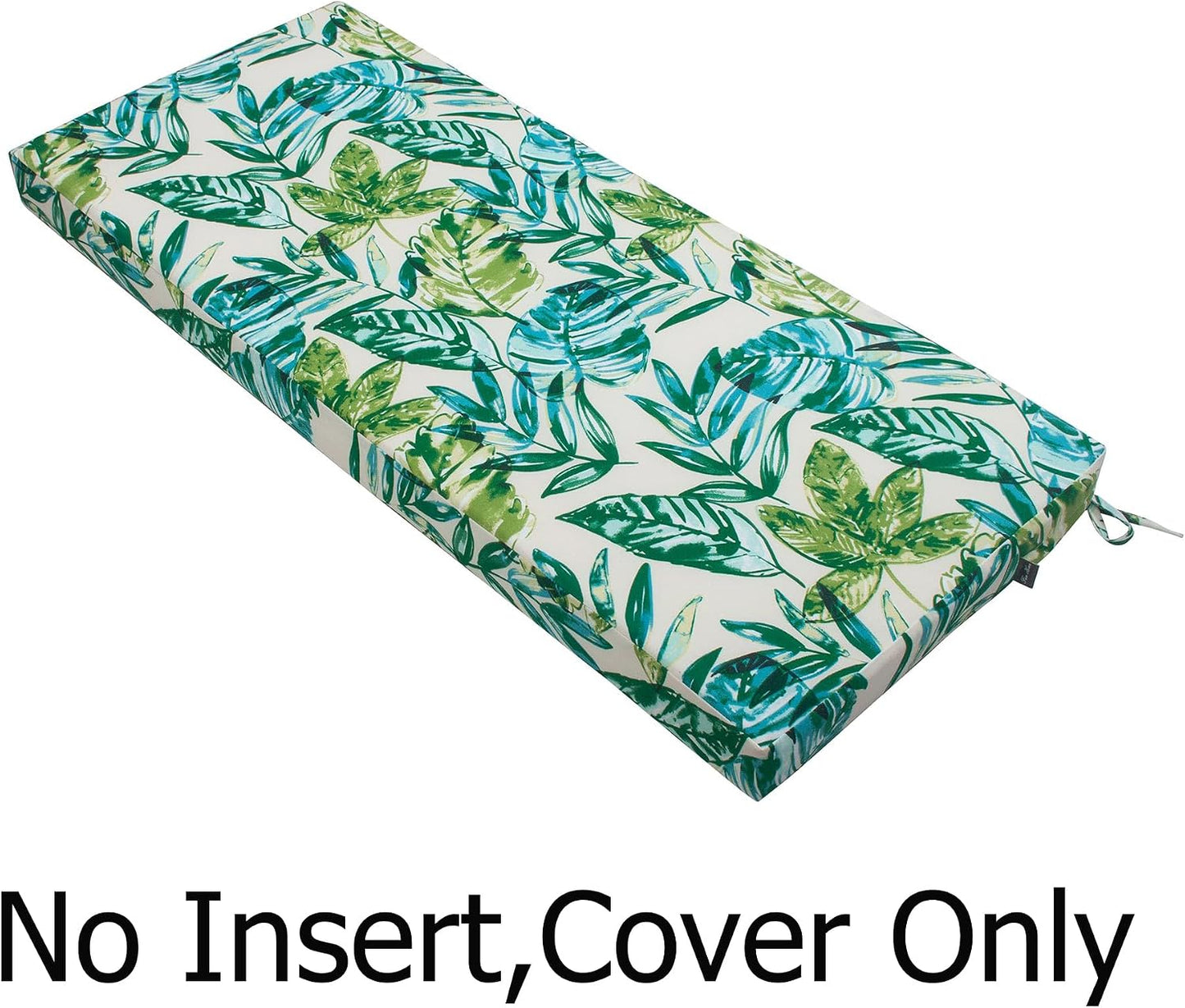 Funda cojín banco exterior 45x18x3" resistente agua