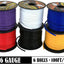 Cable 16 CCA 600pies automóvil 12V 6 colores