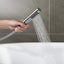 Grifo bañera independiente con ducha cromado