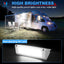 Luz LED exterior 9" 12V 6000K IP67 para RV