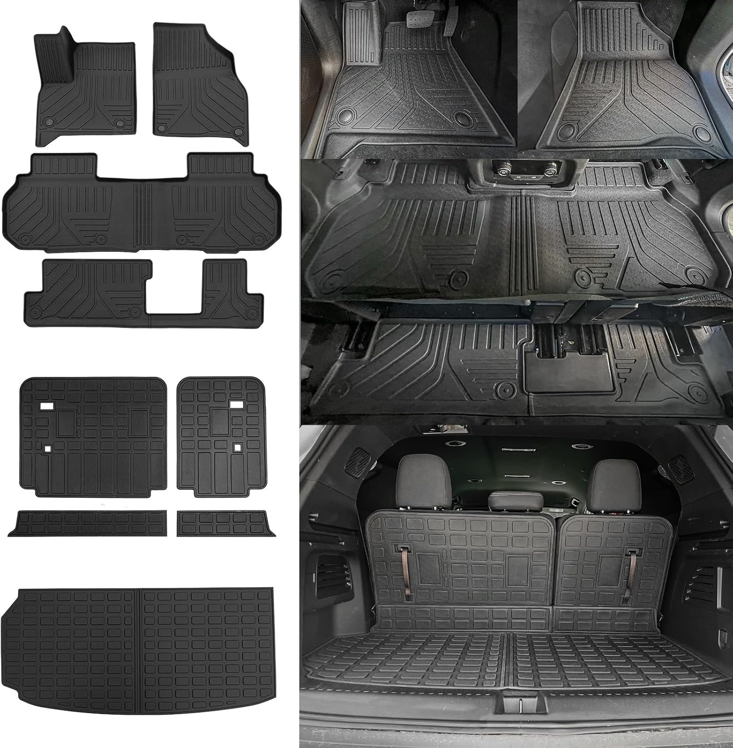 Alfombrillas 8 asientos comp Chevy Traverse GMC Acadia