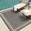 Alfombra área borde suave 10x14ft1pulg rectangular