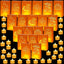 Set 24 bolsas luminarias LED Acción de Gracias 6 diseños