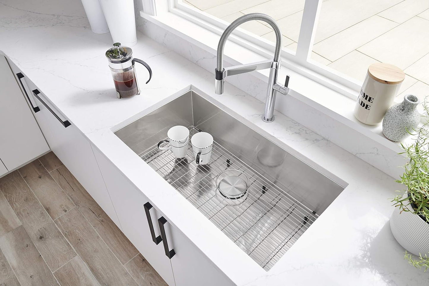 Rejilla fregadero acero inox