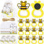 25 Juegos Abeja Baby Shower con Etiquetas y Bolsas
