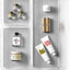 Set 3 Pzas Cubos Organizadores Cajones Gris Grande Modulares