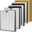 4 Filtros APH3000 para Purificador Aire Hogar 1123pies2
