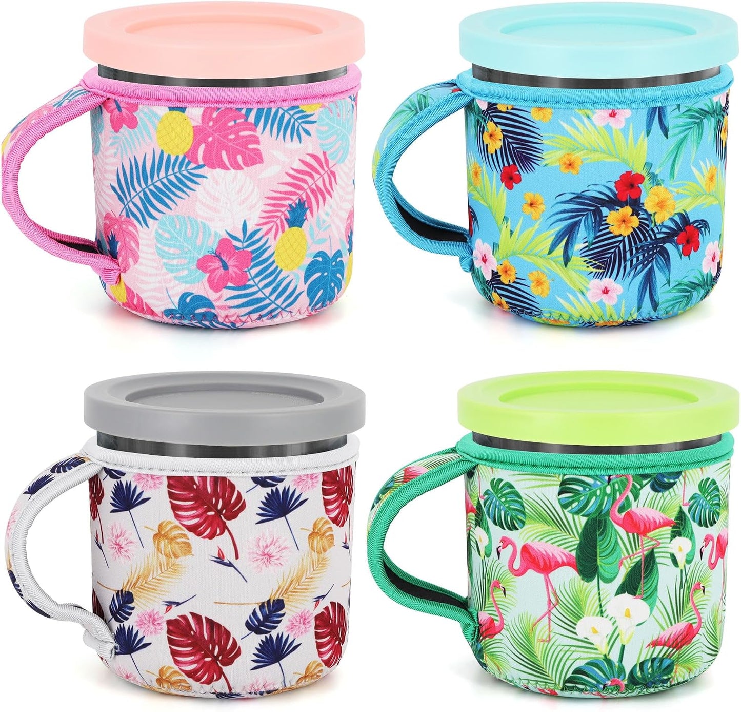 4 Pack Fundas Neopreno Helado Asa Reutiliz. NC301 NC300