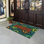 Felpudo bienvenida 18x30" antiderrap goma