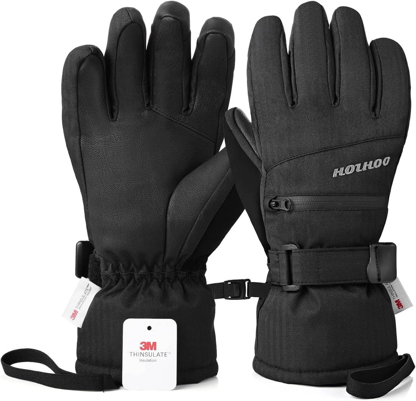 Guantes impermeables cálidos Thinsulate 3M para snowboard