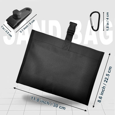 Bolsas arena marino 600D tela Oxford paquete 5