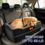 Asiento perro elevado ISOFIX 4pulg espuma viscoelástica lavable