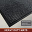 Tapete entrada exterior 4x8ft antiderrap lavable