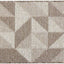 Alfombra puerta interior marrón 61x91cm bienvenida lavable