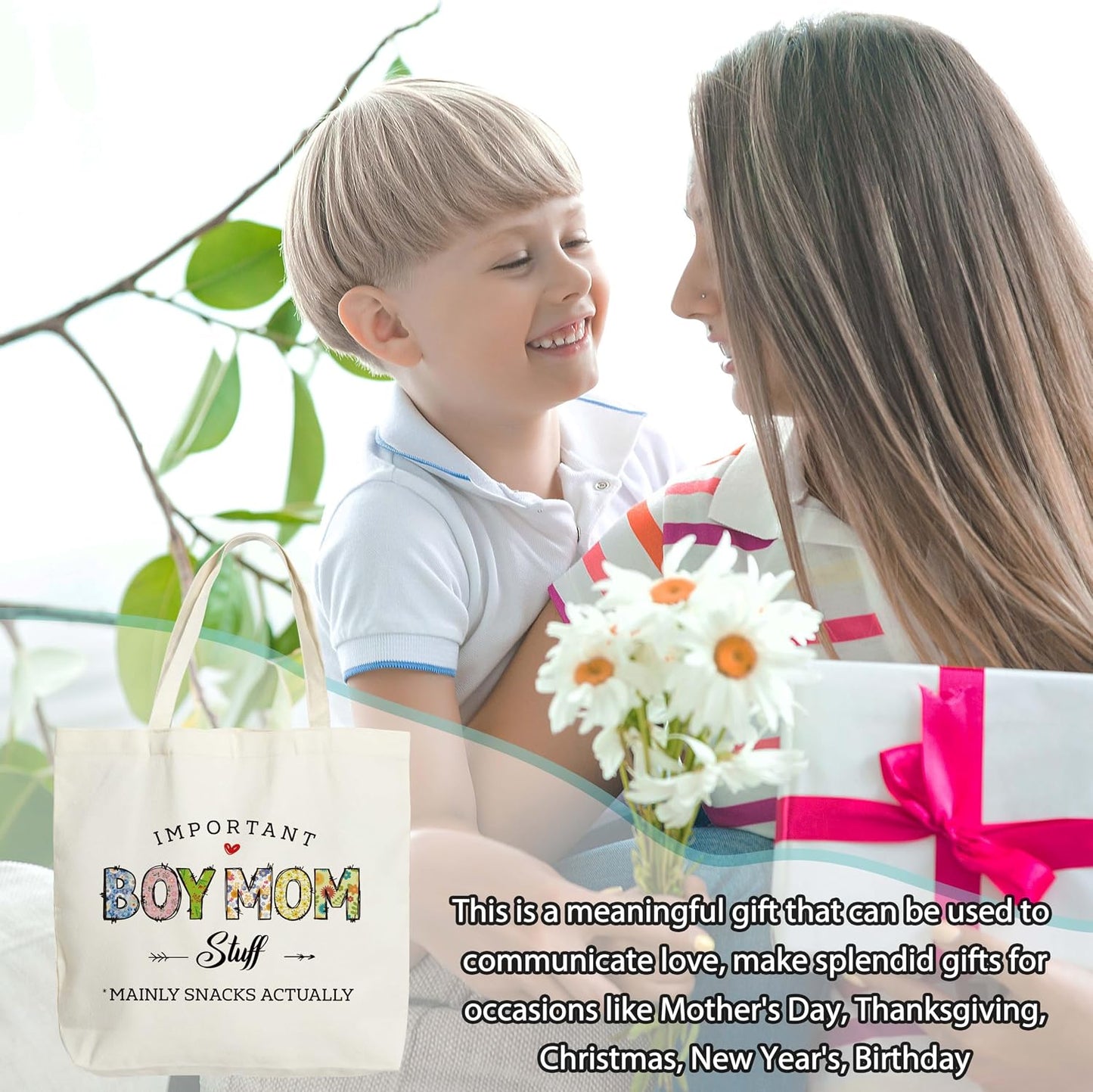 Bolsa de mano regalo para mamá día de la madre