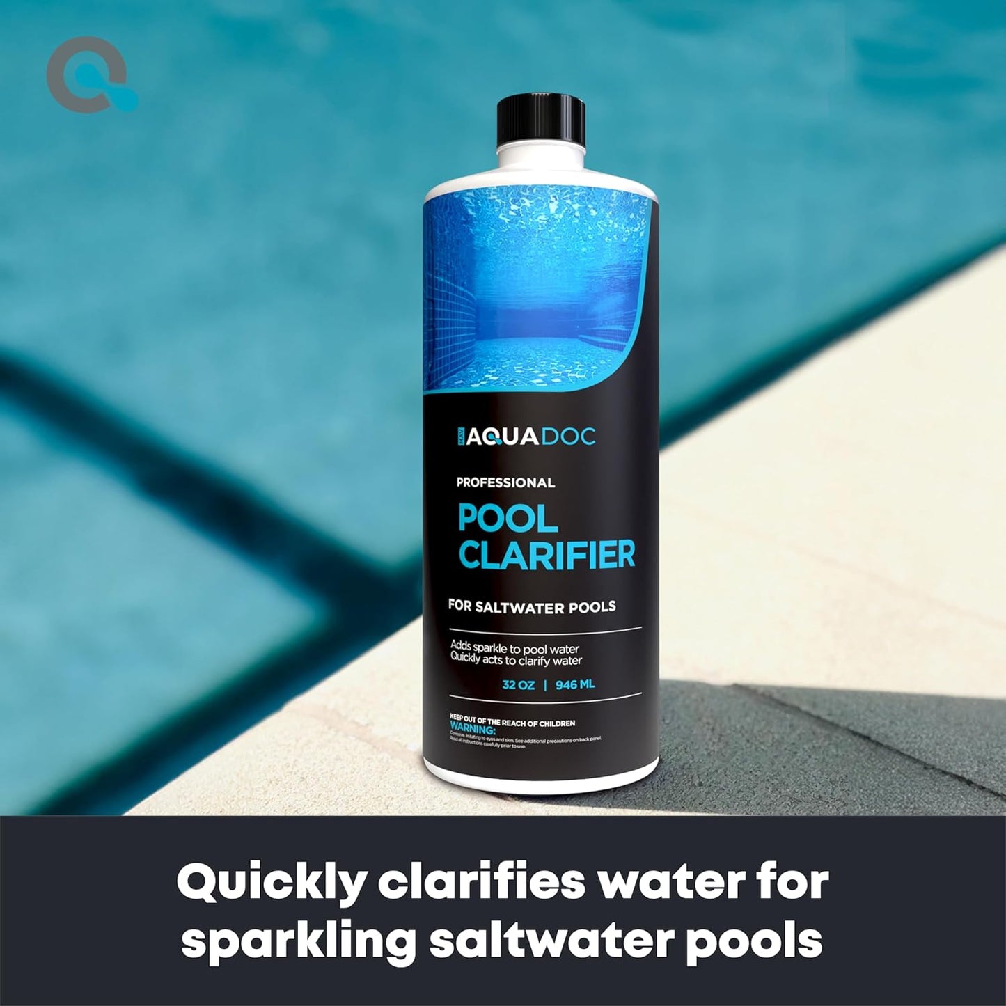 Aclarador piscina salada 32oz fabricado EE.UU.