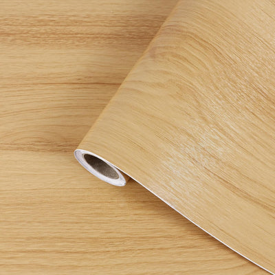 Papel contacto madera clara 11.8x78.7pulg para armarios y encimeras