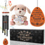 Campanilla viento regalo mascotas 26pulg con muñeca ganchillo