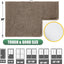 Felpudo chenilla 60x36pulg antiderrap para perros entrada
