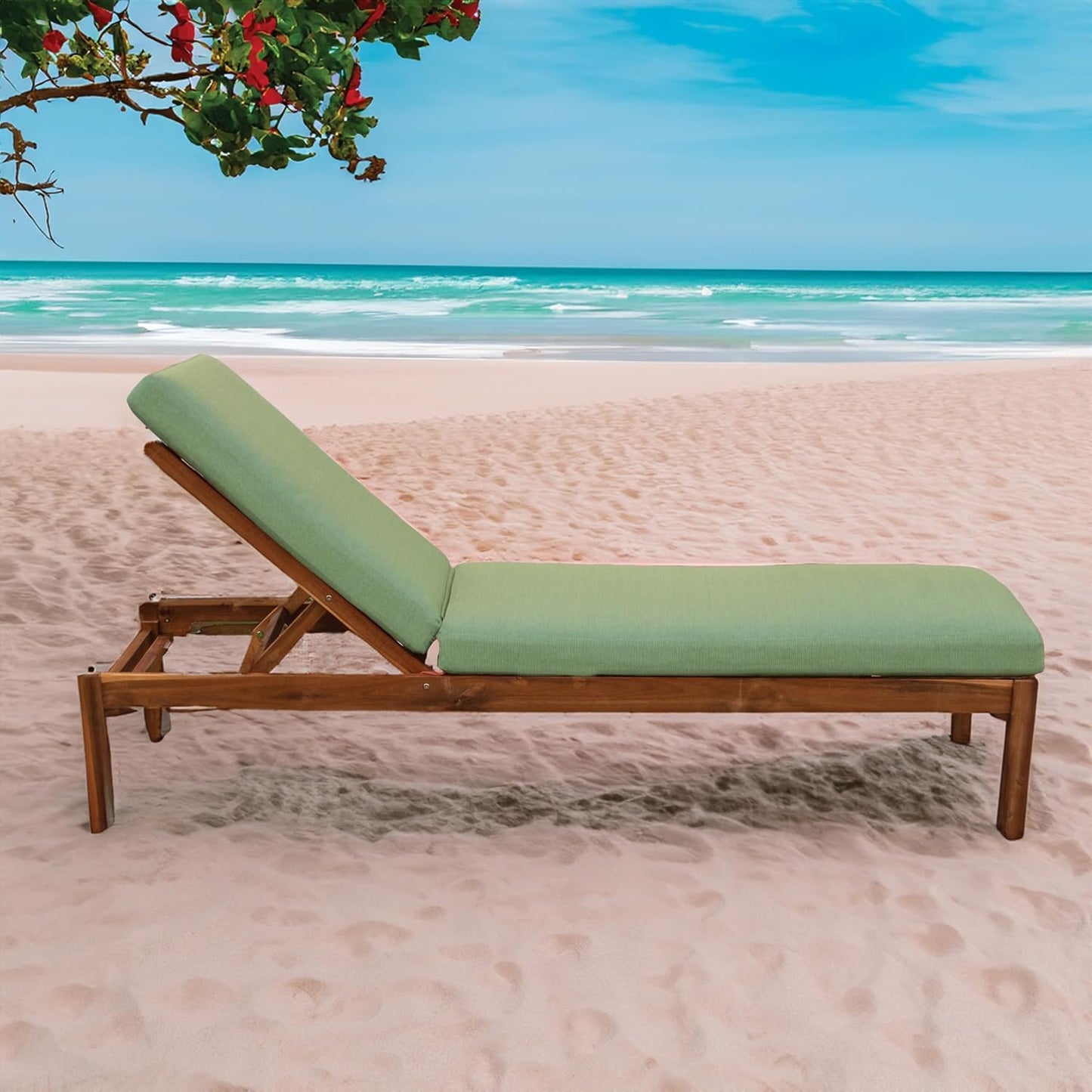Cojín tumbona 26x82pulg bamboo bay pear