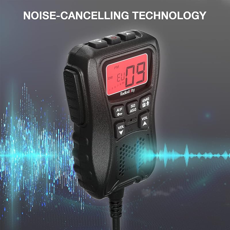 Radio CB CS-47 40 canales micr. mano VOX pantalla LCD
