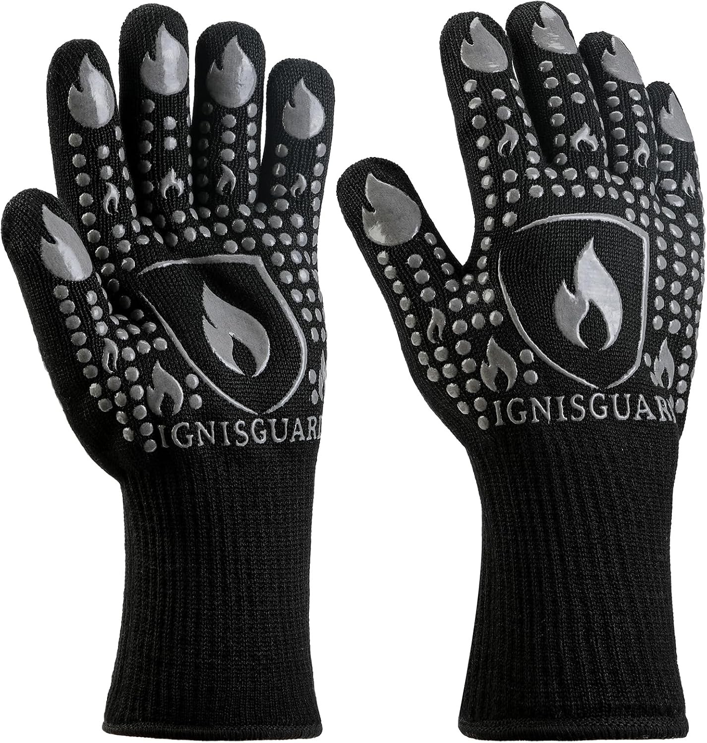 Guantes parrilla silicona resistentes 1472°F antideslizantes
