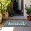 Tapete entrada rectangular 18x30" puerta grande resistente