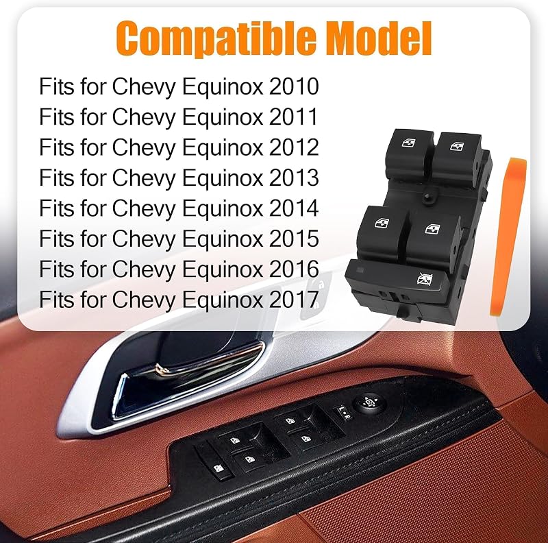 Interruptor elevalunas conductor izquierdo Chevy Equinox
