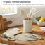 Set 17 Pzas Utensilios Silicona Antiadherente Sin BPA