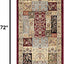 Alfombra pasillo 2'3"x6' diseño oriental no pelusa