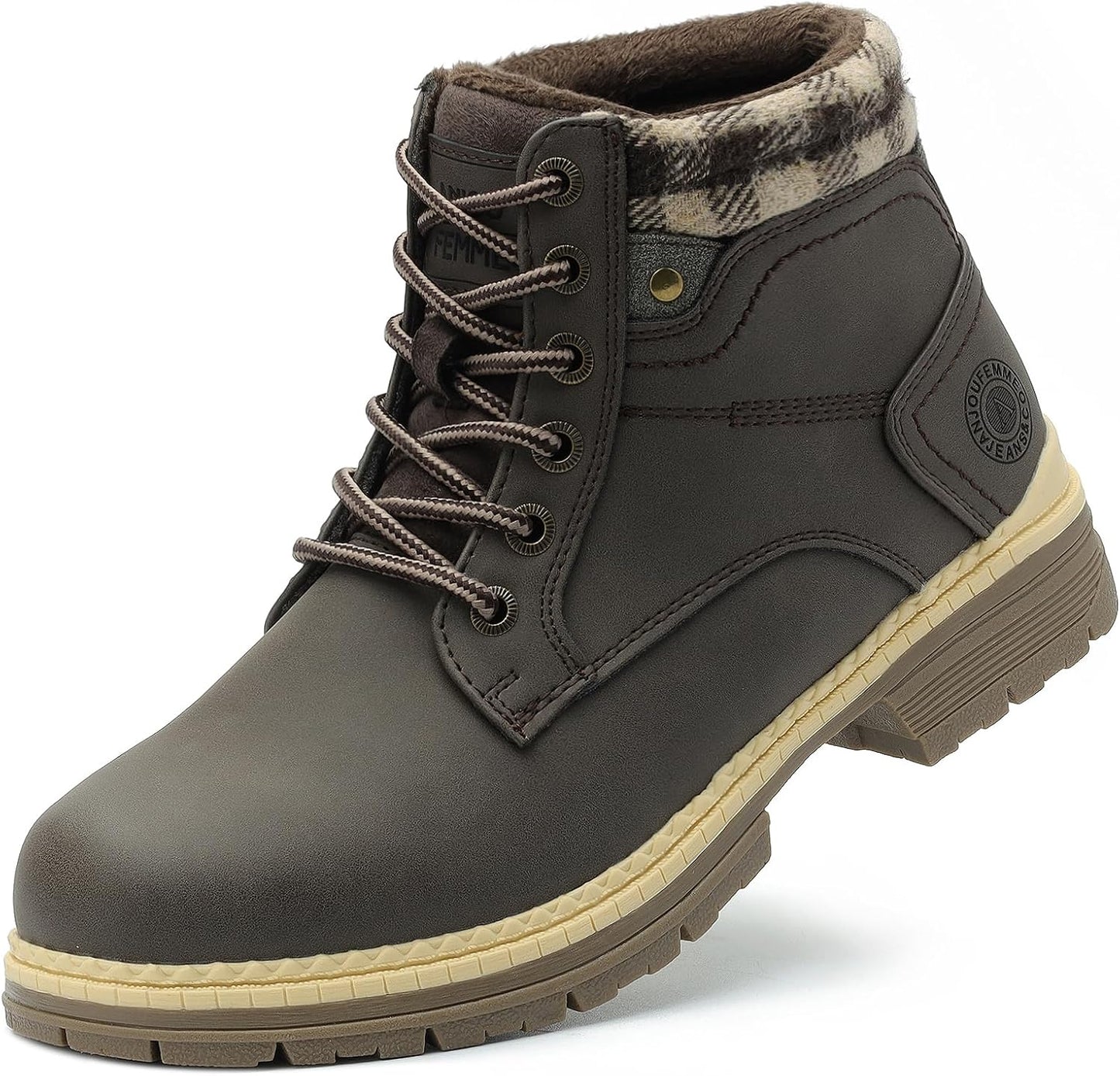 Botas invierno mujer senderismo nieve impermeables ligeras
