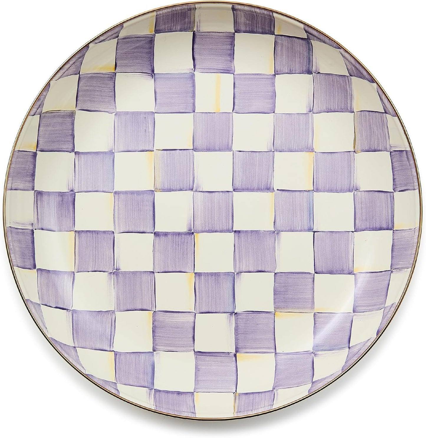 Tazón Esmaltado Capacidad 13 Tazas Morado Blanco Violeta