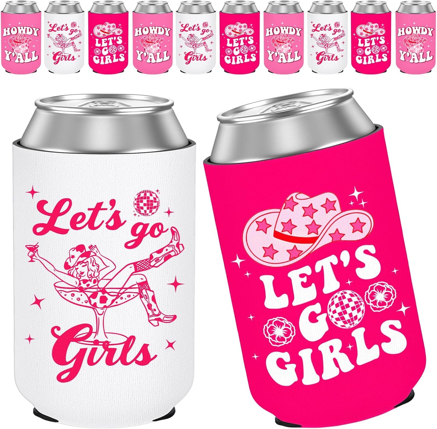 Fundas enfriadoras neopreno 12oz para latas fiesta