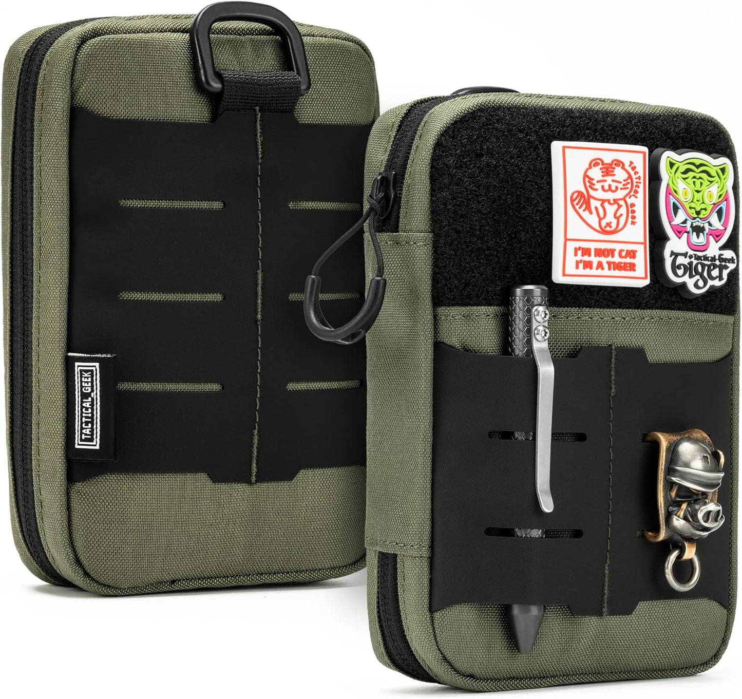 Organiz. cintura EDC compacto color verde