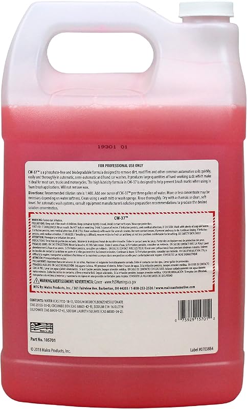 Concentrado lavado auto alta espuma 1gal