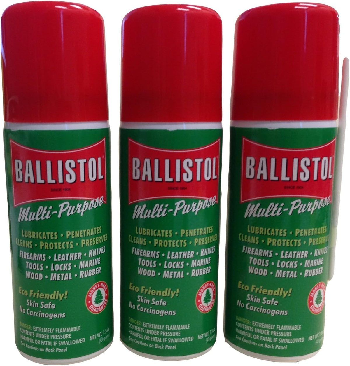 Limpiador aerosol latas multiusos sin CFC 1.5oz