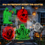 Proyector luces Halloween fantasma impermeable patio