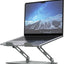 Soporte computadora portátil metal ajustable 10-15.6pulg gris