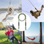 Correas árbol columpio cuerdas ajustables 1.7m color
