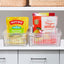 Contenedor acanalado con ruedas transparente cocina