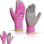 Guantes jardín niños 5-7 años suave goma unicornio rosa