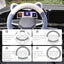Funda volante automóvil orejas gatito felpa 15pulg