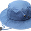 Sombrero cubeta verano pescar con correa ajustable