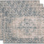 4 Manteles Individuales Lino Gris Étnico Boho 12x18pulg