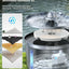 Fuente agua gatos acero inox 3.5l filtro XL batería 4000mah