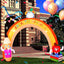 Decoración inflable regreso a clases 10ft con luces LED