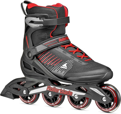 Patines en línea hombre adulto color negro plateado
