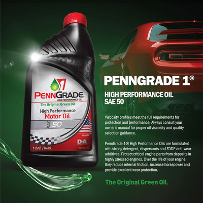 Aceite SAE 50 monogrado alto rendimiento 5qt